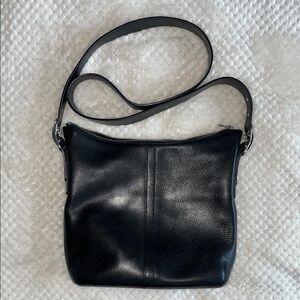 Coach Black Crossbody Bag with Adjustable Strap